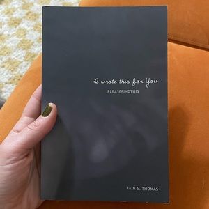 Poetry - I wrote this for you book